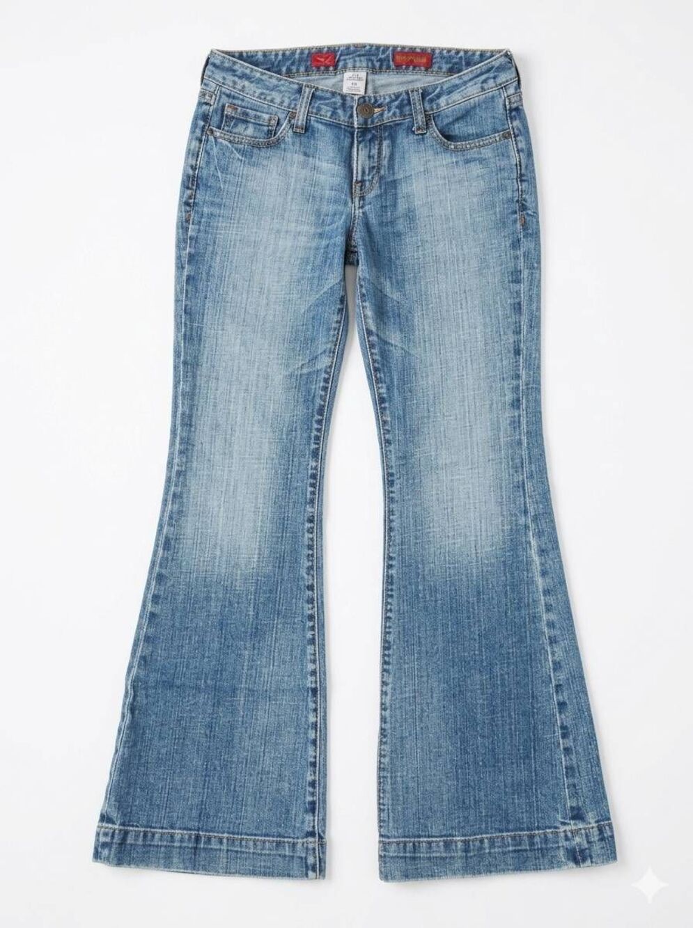 🔺️Express Blue Stella Lowrise Fit & Flare Jeans Size 6
